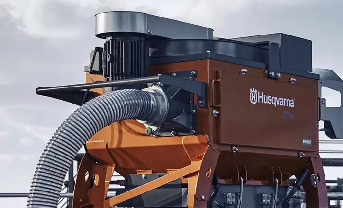 Blastrac 2-20DT:llä pölytön työympäristö