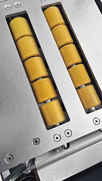 Cedima CTS-1000 KR – lyhyet PE-ohjausrullat raskaiden harkkojen tukemiseen