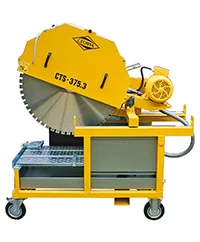 Cedima CTS-375.3 – yleiskuva lohkokivisahasta