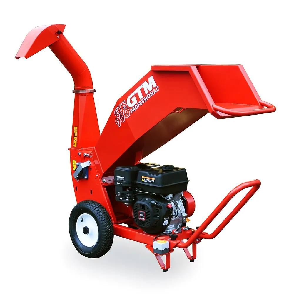 Oksasilppuri GTM Professional GTS900 kääntyvällä torvella.