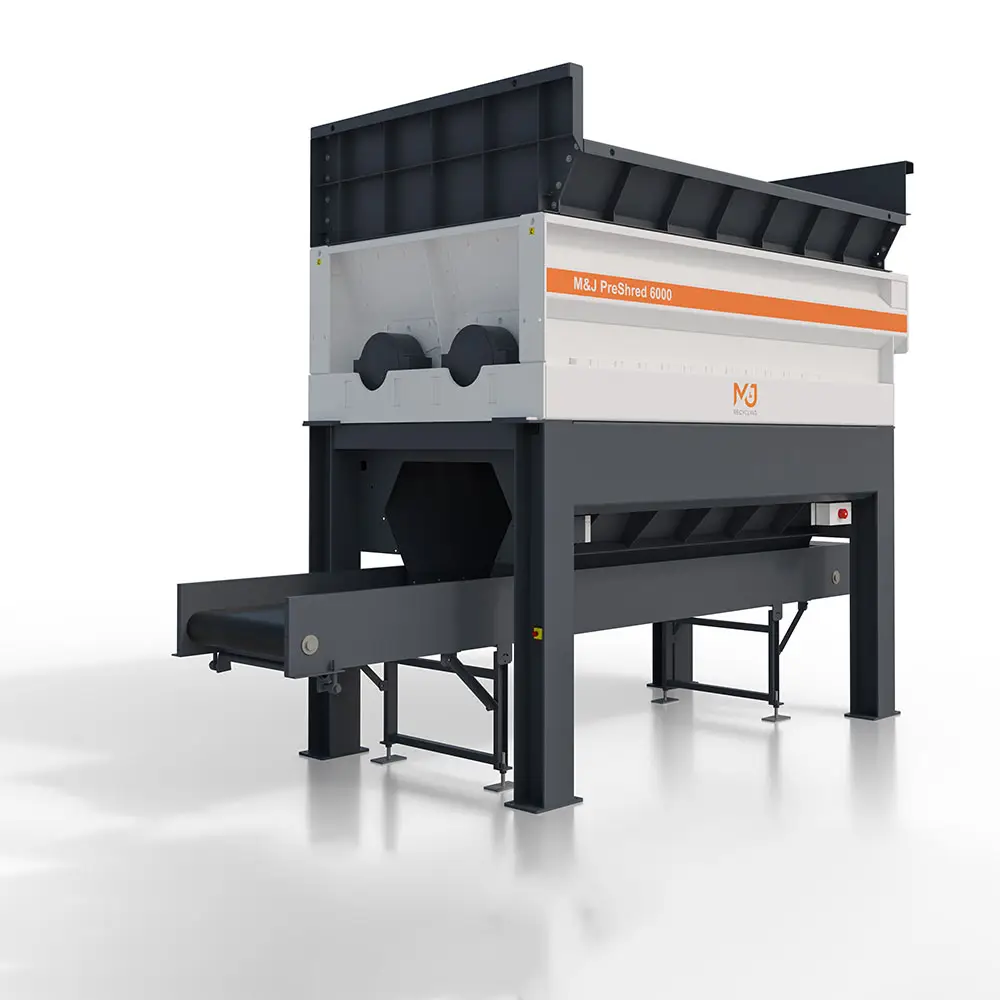 Jätemurskain Metso M&J 6000 stationary