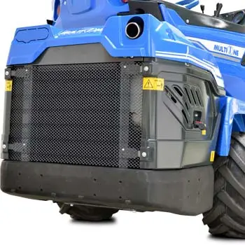 Sisäänrakennetut takapainot - pienkuormaaja MultiOne