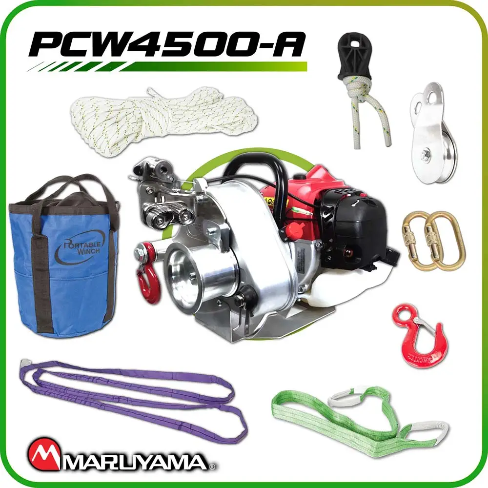 Polttomoottorivinssi PCW4500-A varustepaketti