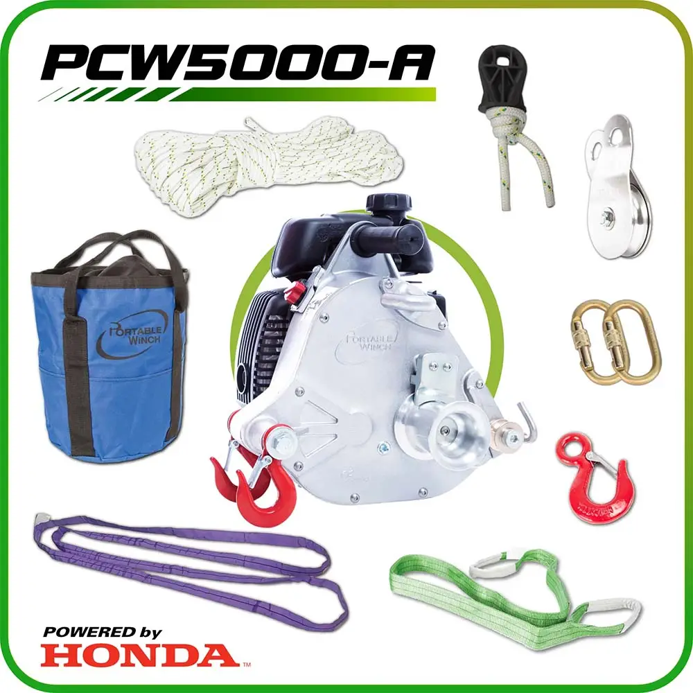 Polttomoottorivinssi PCW5000-A varustepaketti