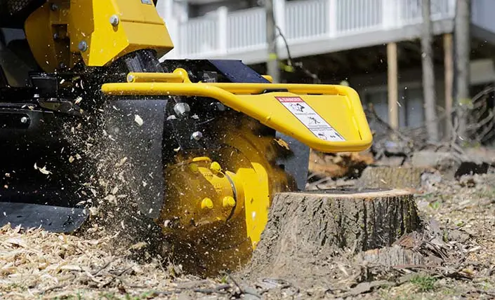 Vermeer SC48TX kantojyrsin jyrsii kaiken kokoiset kannot.