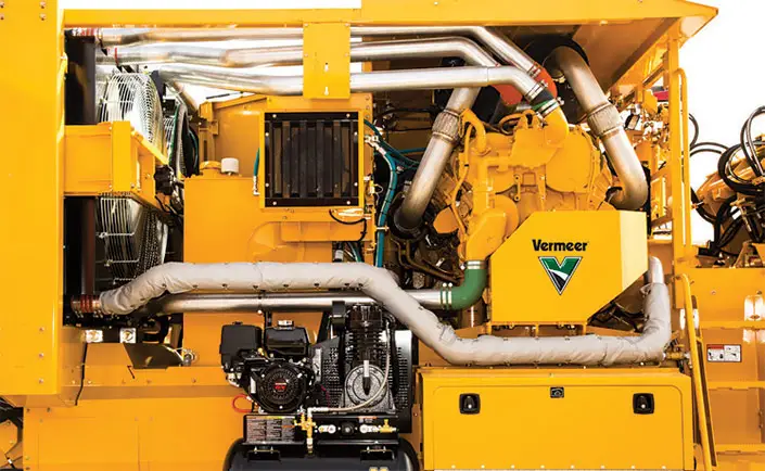 950 hv moottori - Vermeer HG6800TX murskain