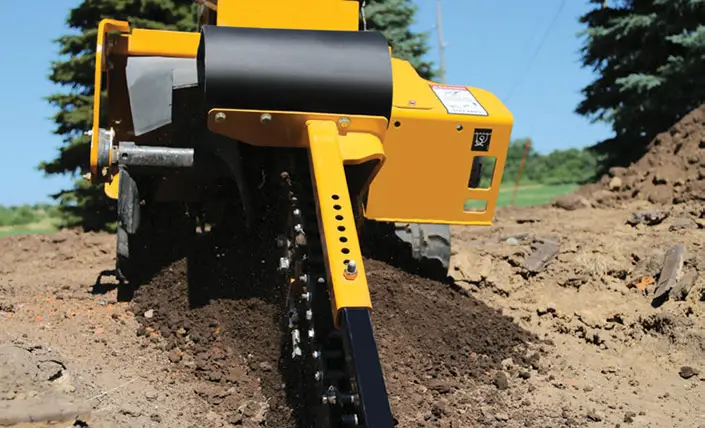 Vermeer RTX130 on varustettu 13 hv: n (10 kW) Honda-moottorilla, työmaasi optimaalista voimaa varten.