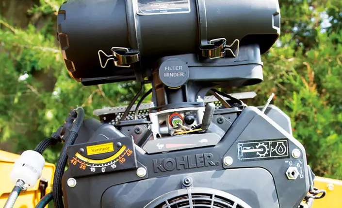 Voimaa kantojen poistoon.