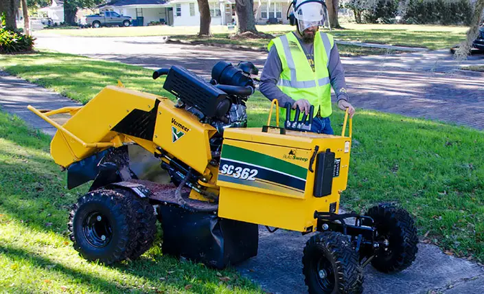 Kantojyrsimen kaksi siirtonopeutta.
