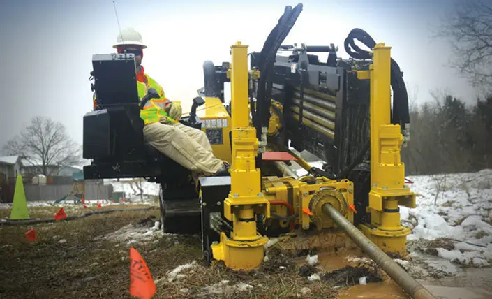 Uusi Vermeer D23x30dr S3 suuntaporalla on kapea jalanjälki.