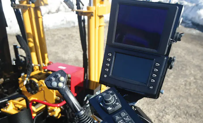 Yhteiset ohjaimet Vermeer suuntaporissa.