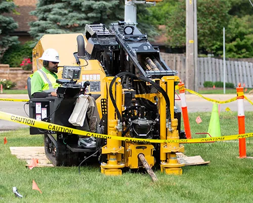 Suuntapora Vermeer D24 töissä