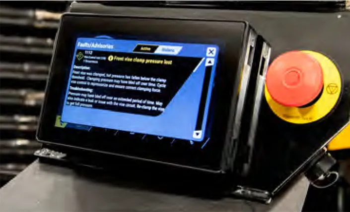 Vermeer älykäs diagnostiikkanäyttö